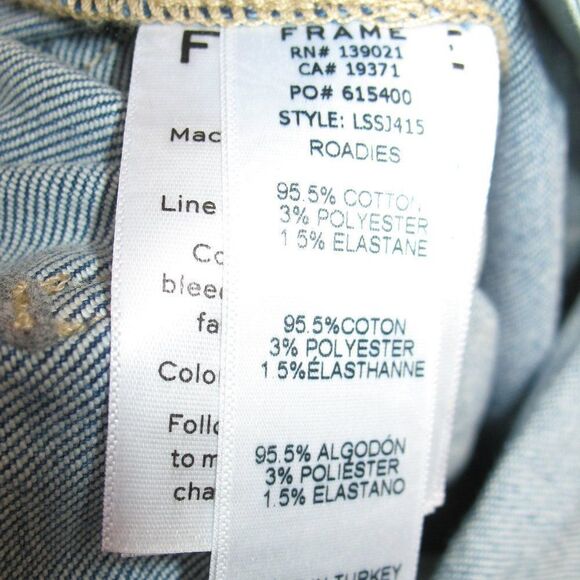 NWT Frame  Denim Overalls Pants Jeans - Picture 12 of 12